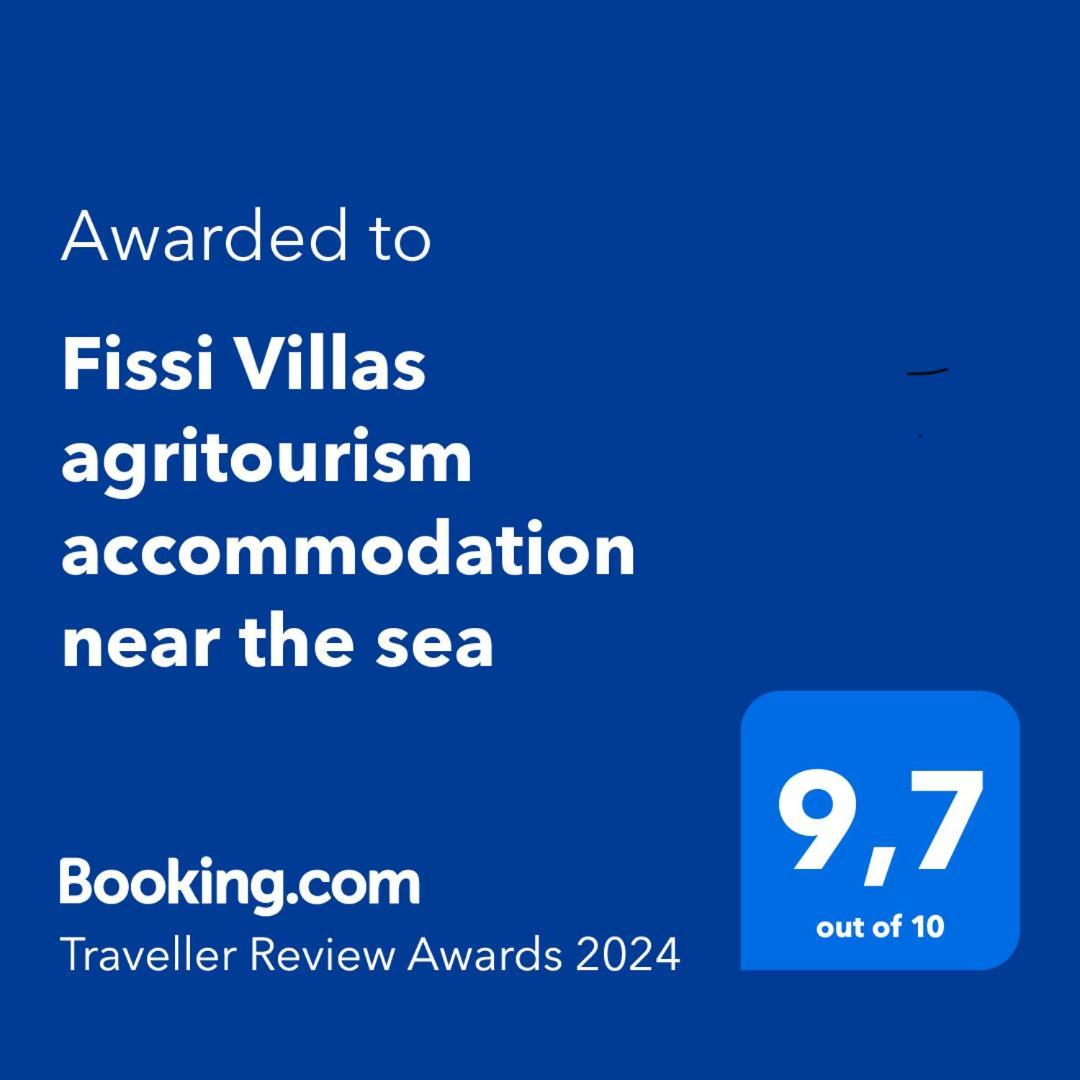 Fissi Villas Agritourism Accommodation Near The Sea Агиос-Николаос Экстерьер фото